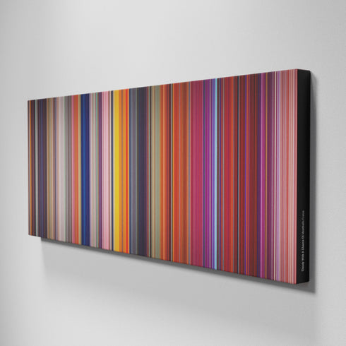 Side view of Buff's of Cloudy-With-A-Chance-Of-Meatballs Frome on the wall