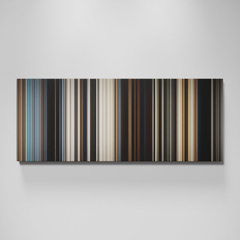 Dune: Part One movie canvas wall art - color palette print