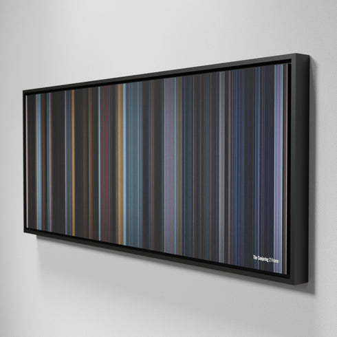 Side view of Framed Buff's of The-Conjuring-2 Frome on the wall