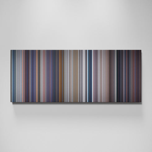 Tomorrow Never Dies movie canvas wall art - color palette print