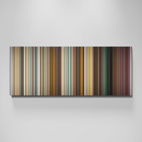 Kick-Ass movie canvas wall art - color palette print