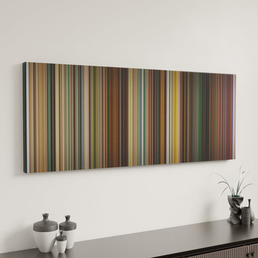 Minimal interior design with Kick-Ass Frome on the wall