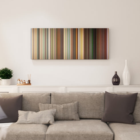 Kick-Ass canvas print in living room - film wall decor