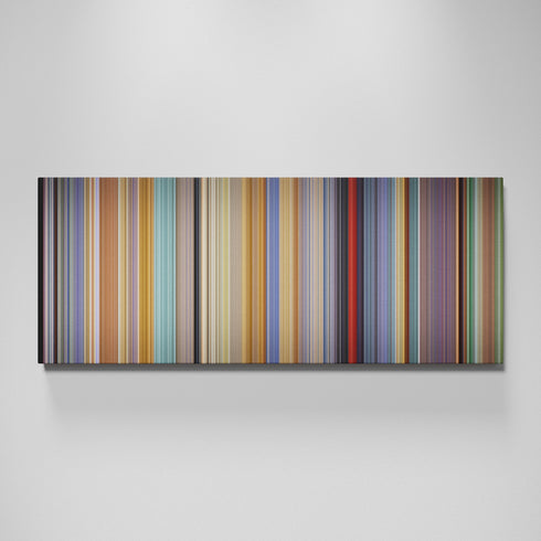 A Scanner Darkly movie canvas wall art - color palette print
