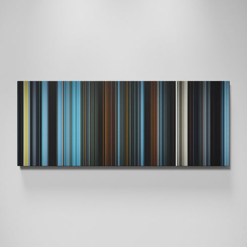Silent Hill movie canvas wall art - color palette print