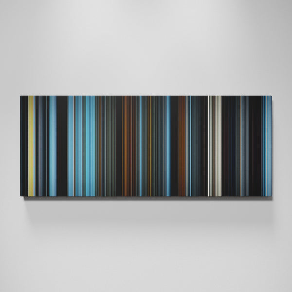 Silent Hill movie canvas wall art - color palette print