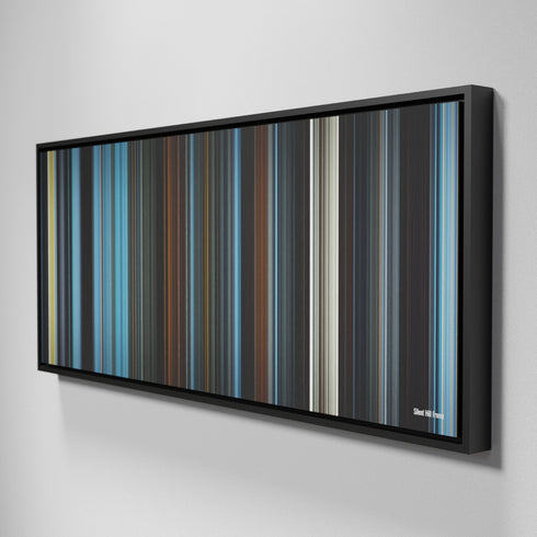 Side view of Framed Buff's of Silent-Hill Frome on the wall