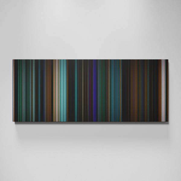 Venom: Let There Be Carnage movie canvas wall art - color palette print