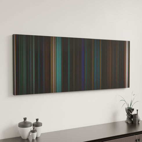 Venom: Let There Be Carnage canvas art in modern interior - movie color palette