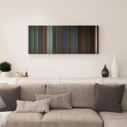 Living room interior with Venom-Let-There-Be-Carnage Frome on the wall