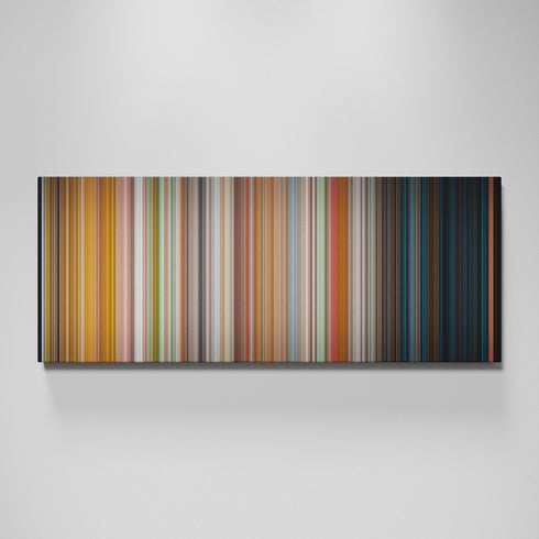 Friday movie canvas wall art - color palette print