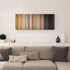 Friday canvas print in living room - film wall decor
