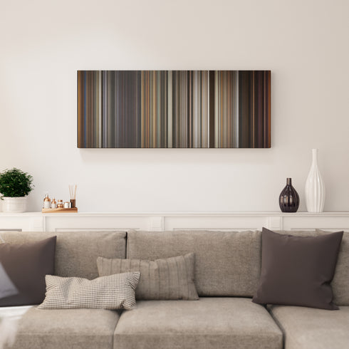 Con Air canvas print in living room - film wall decor