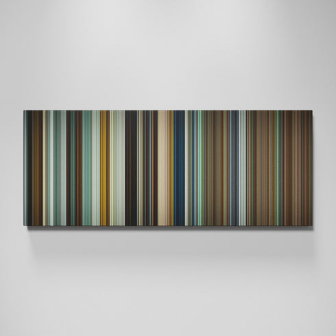 Warrior movie canvas wall art - color palette print