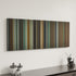 Warrior canvas art in modern interior - movie color palette