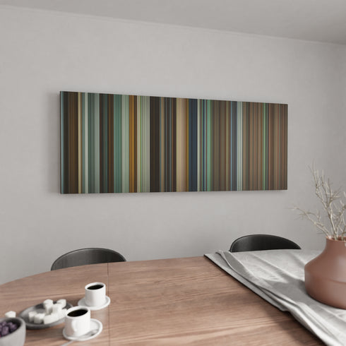 Warrior canvas wall art in kitchen - movie decor