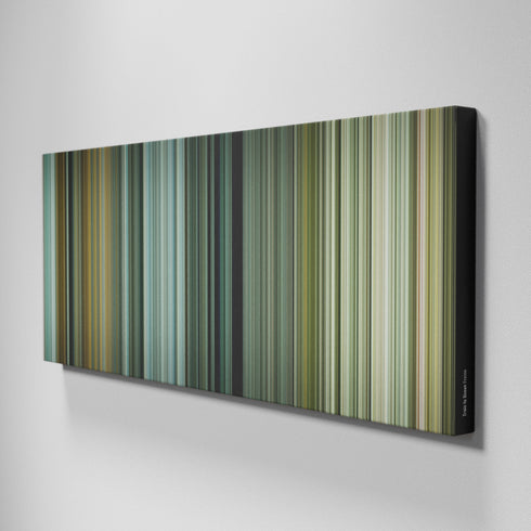 Side view of Buff's of Train-to-Busan Frome on the wall