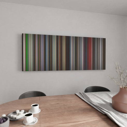 Paris, Texas canvas wall art in kitchen - movie decor