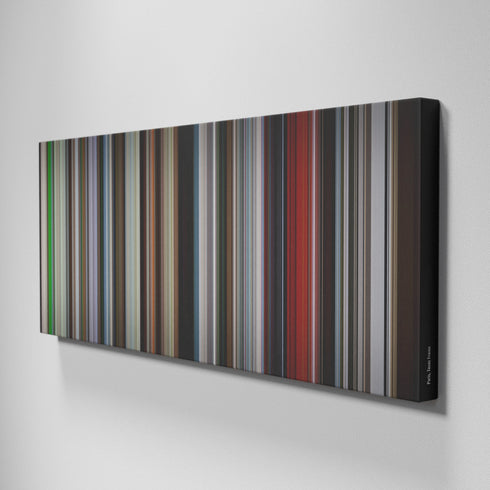 Side view of Buff's of Paris-Texas Frome on the wall