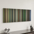 Dawn of the Dead canvas art in modern interior - movie color palette