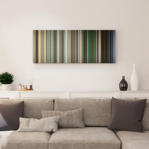 Dawn of the Dead canvas print in living room - film wall decor