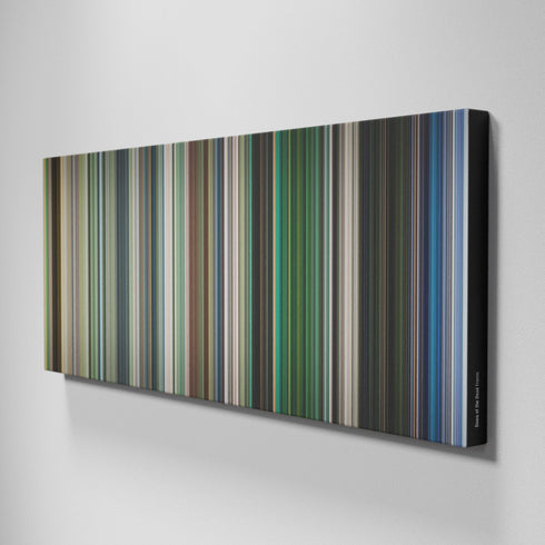 Side view of Buff's of Dawn-of-the-Dead Frome on the wall