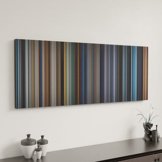 Minimal interior design with AI-Artificial-Intelligence Frome on the wall
