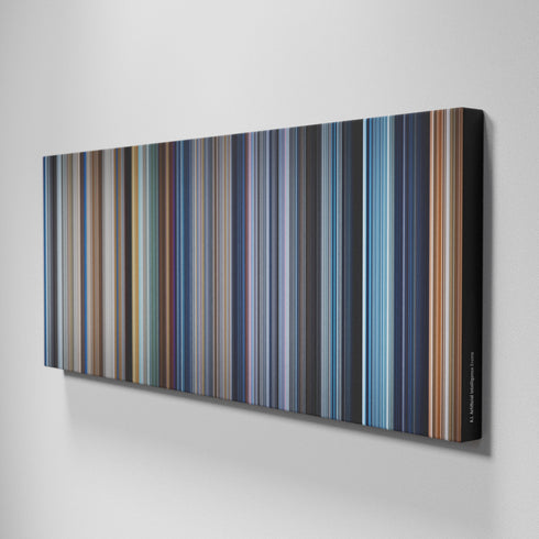 Side view of Buff's of AI-Artificial-Intelligence Frome on the wall