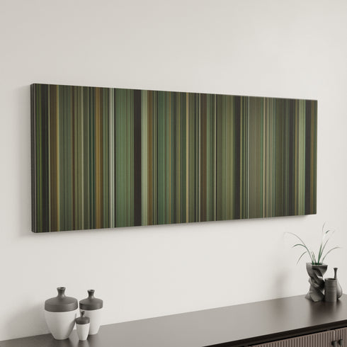 Moneyball canvas art in modern interior - movie color palette