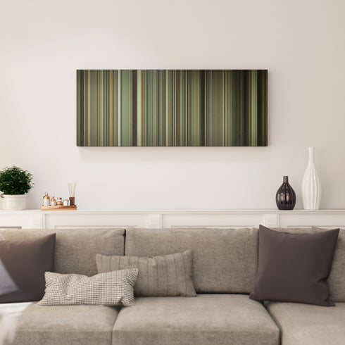 Moneyball canvas print in living room - film wall decor