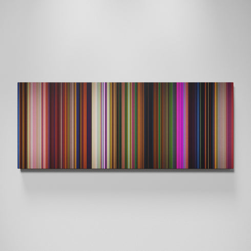 Encanto movie canvas wall art - color palette print