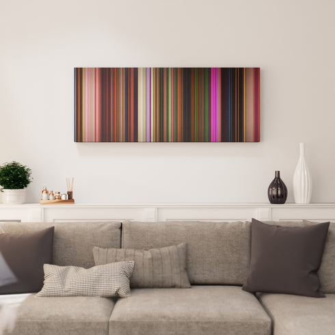 Encanto canvas print in living room - film wall decor