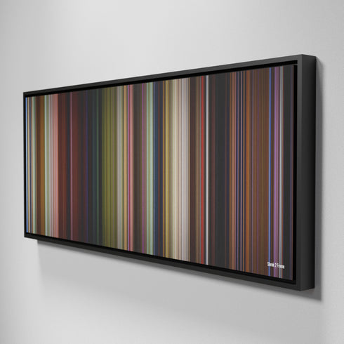 Side view of Framed Buff's of Shrek-2 Frome on the wall