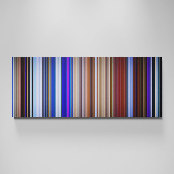 Soul movie canvas wall art - color palette print