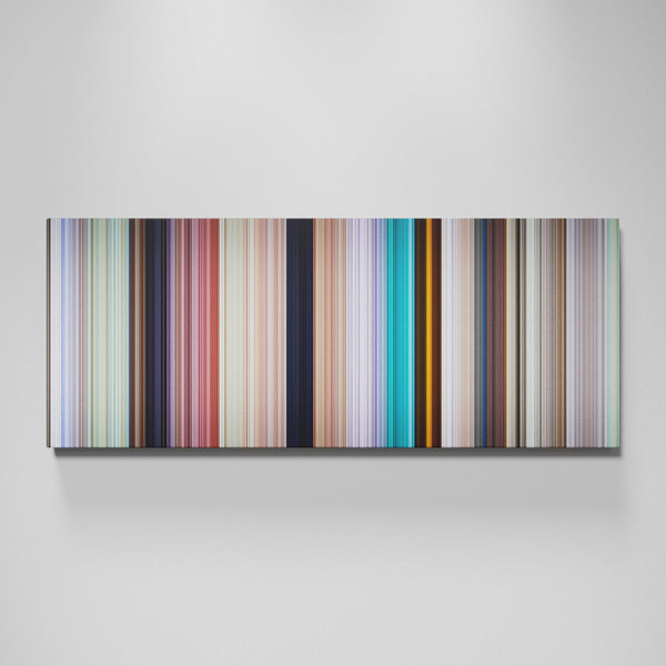 Ice Age movie canvas wall art - color palette print