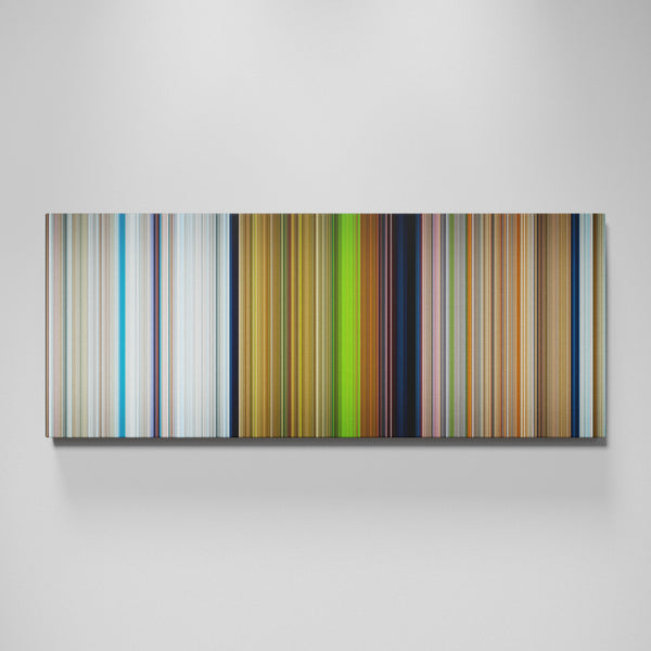 Ice Age: Dawn of the Dinosaurs movie canvas wall art - color palette print