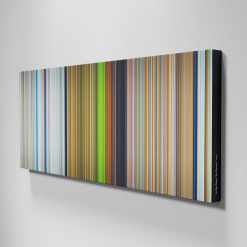 Side view of Buff's of Ice-Age-Dawn-of-the-Dinosaurs Frome on the wall