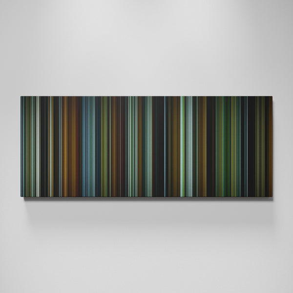 The Age of Adaline movie canvas wall art - color palette print