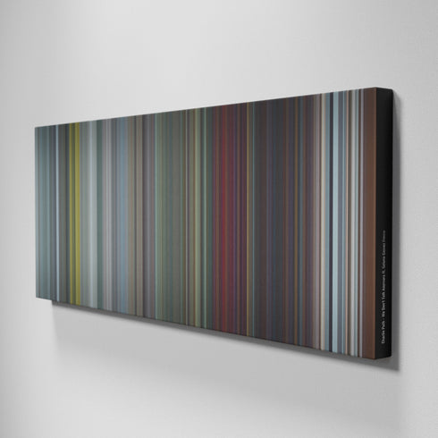 Side view of Buff's of Charlie-Puth-We-Dont-Talk-Anymore Frome on the wall