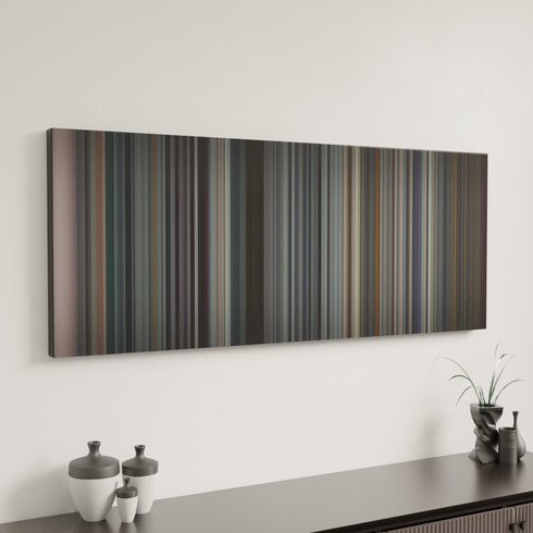 Minimal interior design with Clean-Bandit-Rockabye Frome on the wall