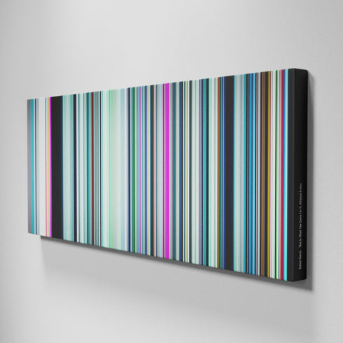 Side view of Buff's of Calvin-Harris-This-Is-What-You-Came-For Frome on the wall