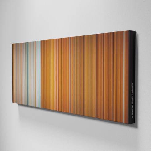 Side view of Buff's of Fifth-Harmony-Work-from-Home Frome on the wall