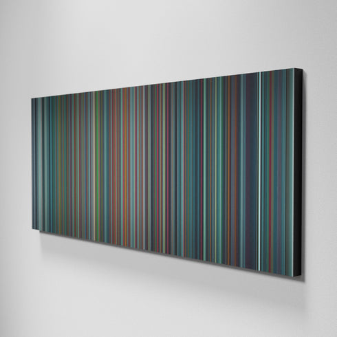 Side view of Basic of Natti-Natasha-x-Ozuna-Criminal Frome on the wall