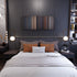 Bedroom interior with Ellie-Goulding-Love-Me-Like-You-Do Frome on the wall