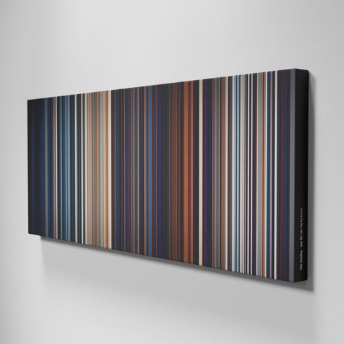 Side view of Buff's of Ellie-Goulding-Love-Me-Like-You-Do Frome on the wall