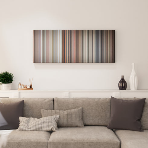Living room interior with Marshmello-Alone Frome on the wall