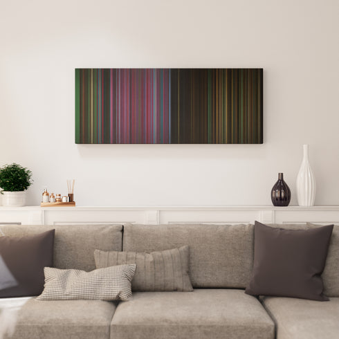 Living room interior with Justin-Bieber-What-Do-You-Mean Frome on the wall