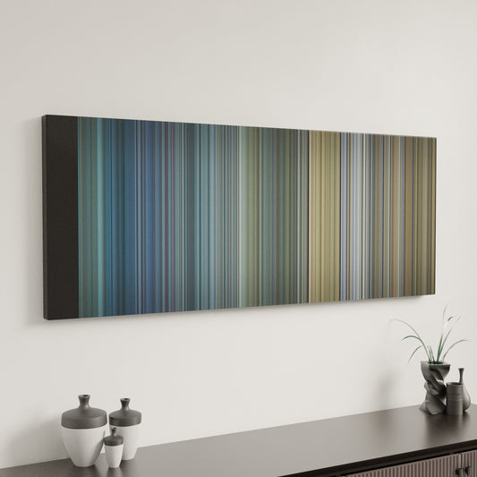 Minimal interior design with LMFAO-Party-Rock-Anthem Frome on the wall