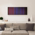 Living room interior with Becky-G-Bad-Bunny-Mayores Frome on the wall