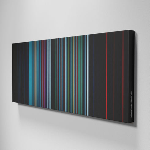 Side view of Buff's of The-Weeknd-Starboy Frome on the wall